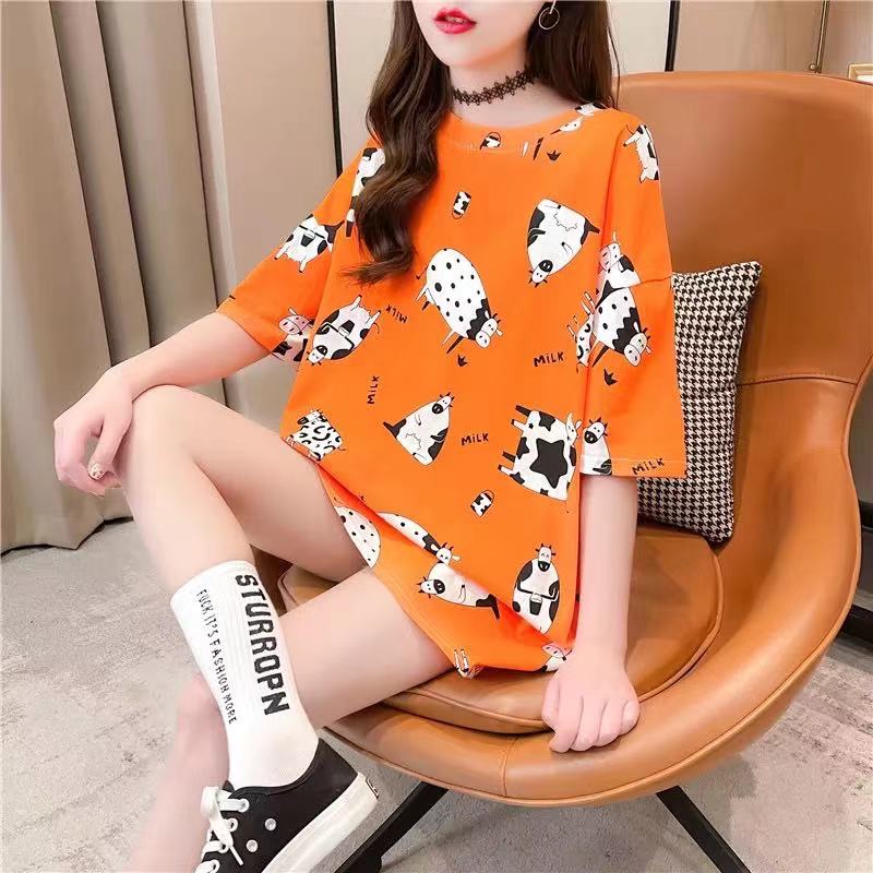 تیشرت طرح گاوی