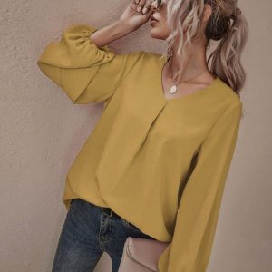 شومیز ساتن SHEIN