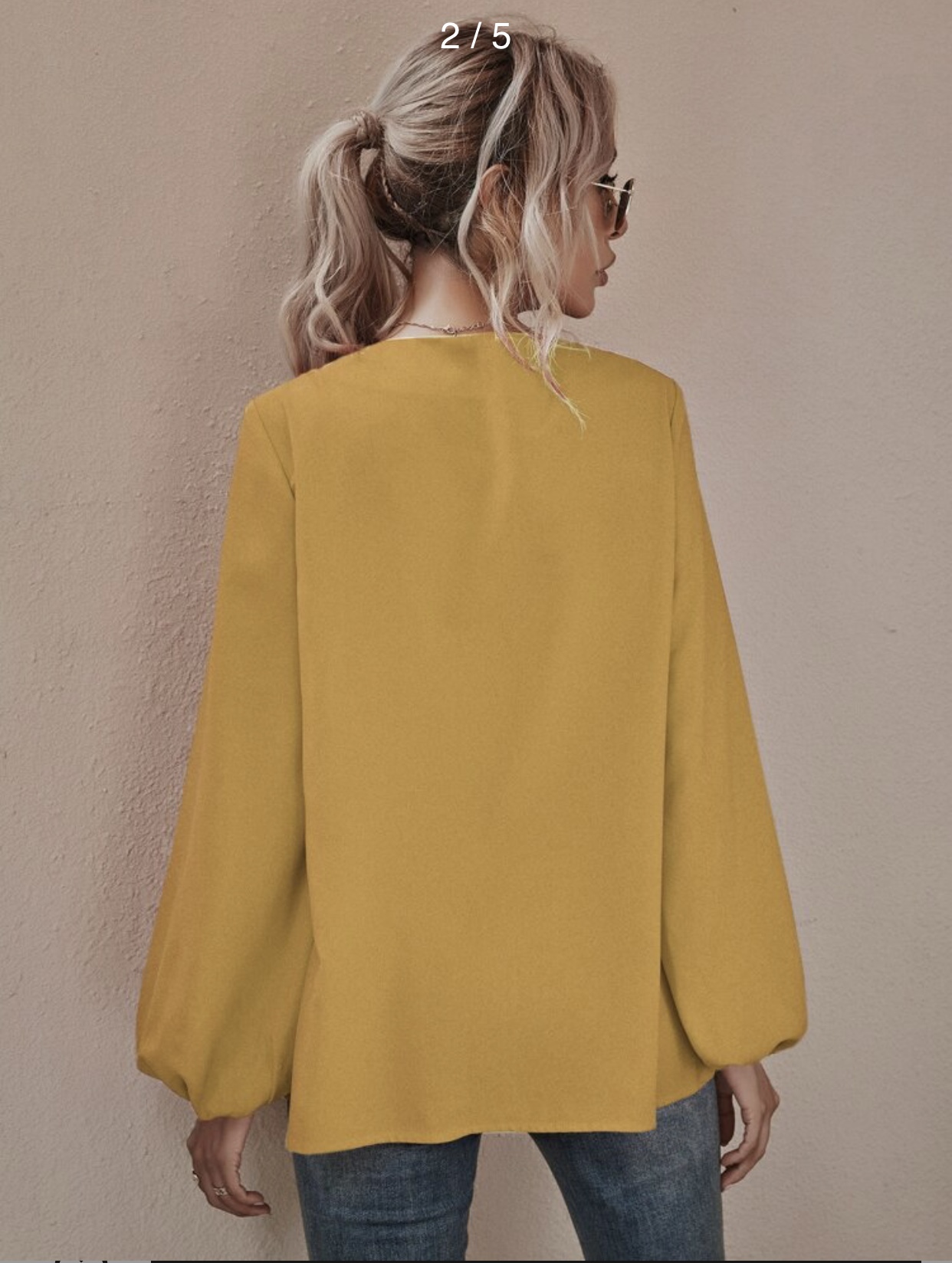 شومیز ساتن SHEIN - Image 6